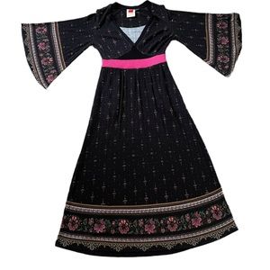 FARM RIO/ANTHROPOLOGIE vintage maxi dress Sz S